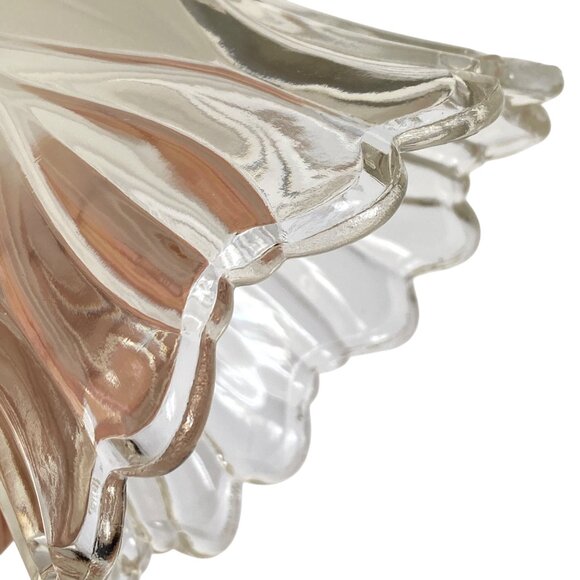 Frosted Glass Light Cover Shade Tulip Style Clear 5in Diameter Replacement - Picture 6 of 10